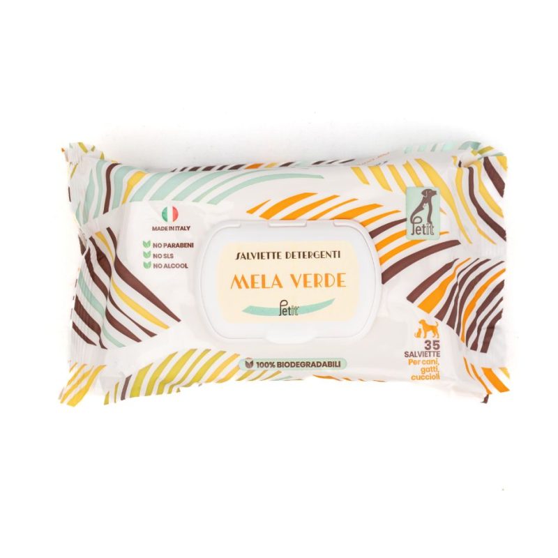 Salviette alla mela verde