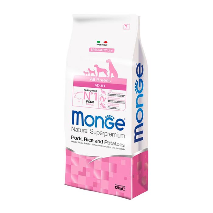 Monge Maiale e riso adult 12Kg