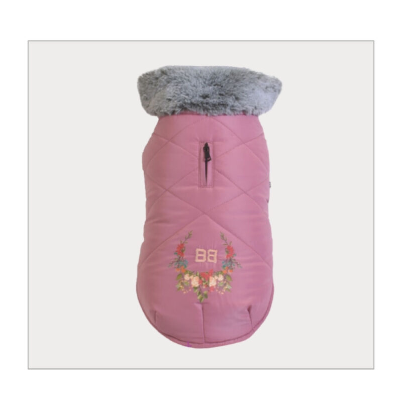 Pretty – cappottino Impermeabile rosa per cani Bobby