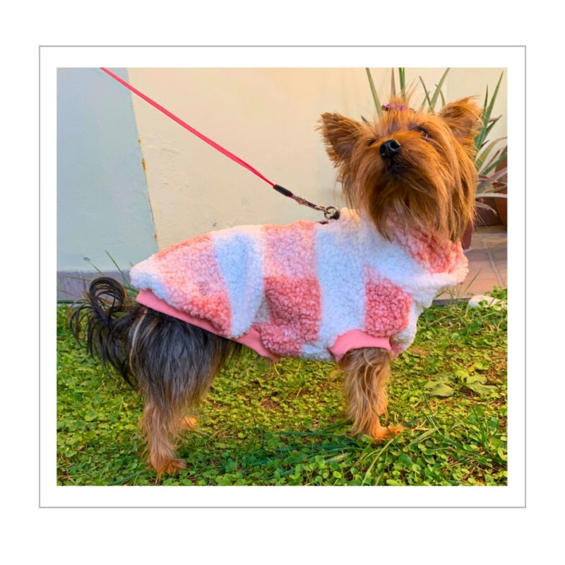 Mou – Cappottino per cani Ferribiella rosa