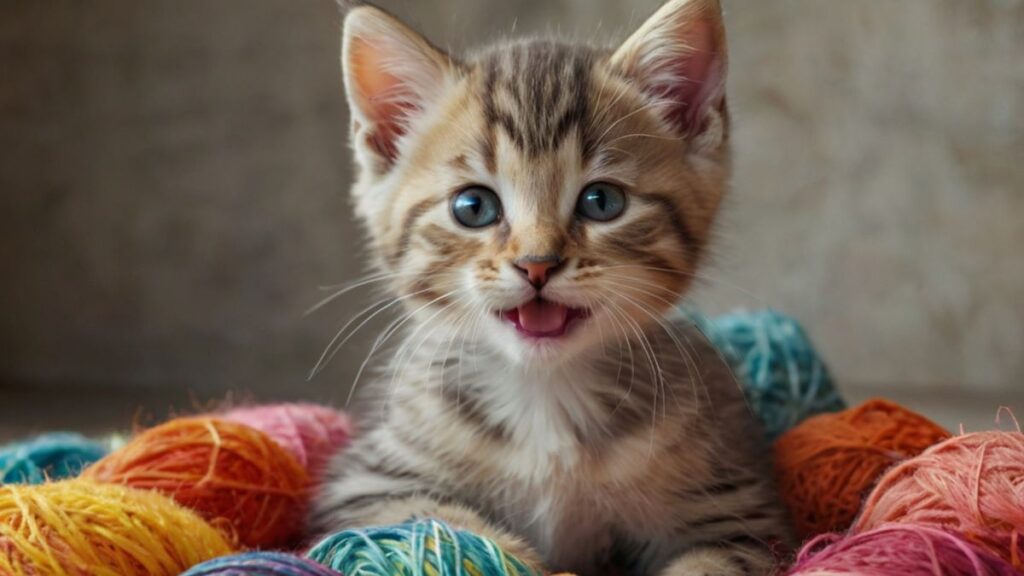 Gattino che osserva il lettore, come riconoscere l’età dai segnali facciali e comportamentali gattino che guarda verso il lettore con occhi ben aperti, utile per osservare i segnali che aiutano a capire l’età di un cucciolo