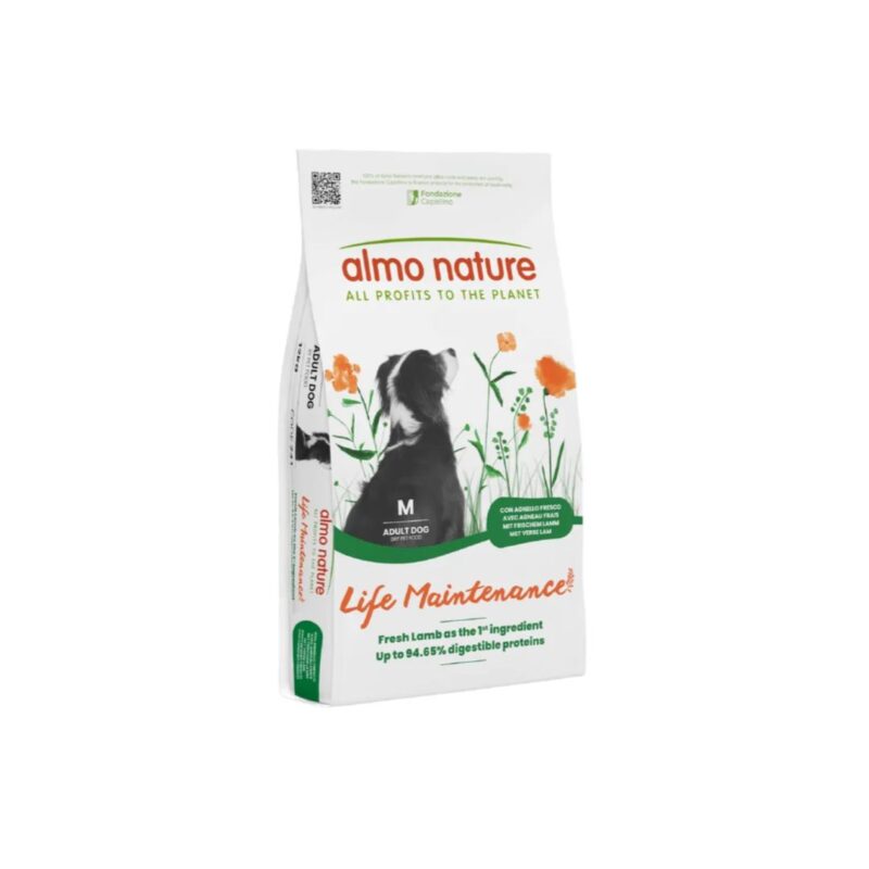 Almo Nature Holistic Medium - Agnello Fresco 12 kg     (Scad. 2/2028)