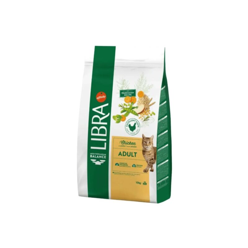 Libra - Gatto Adult con Pollo 10 kg     (Scad. 4/2027)