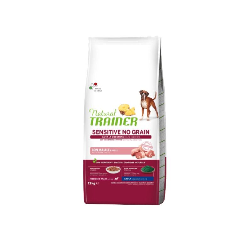 Natural Trainer - Sensitive No Grain Adulto M/L    (Scad. 3/2027)